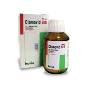 Clamovid BID 228mg/5ml Granules