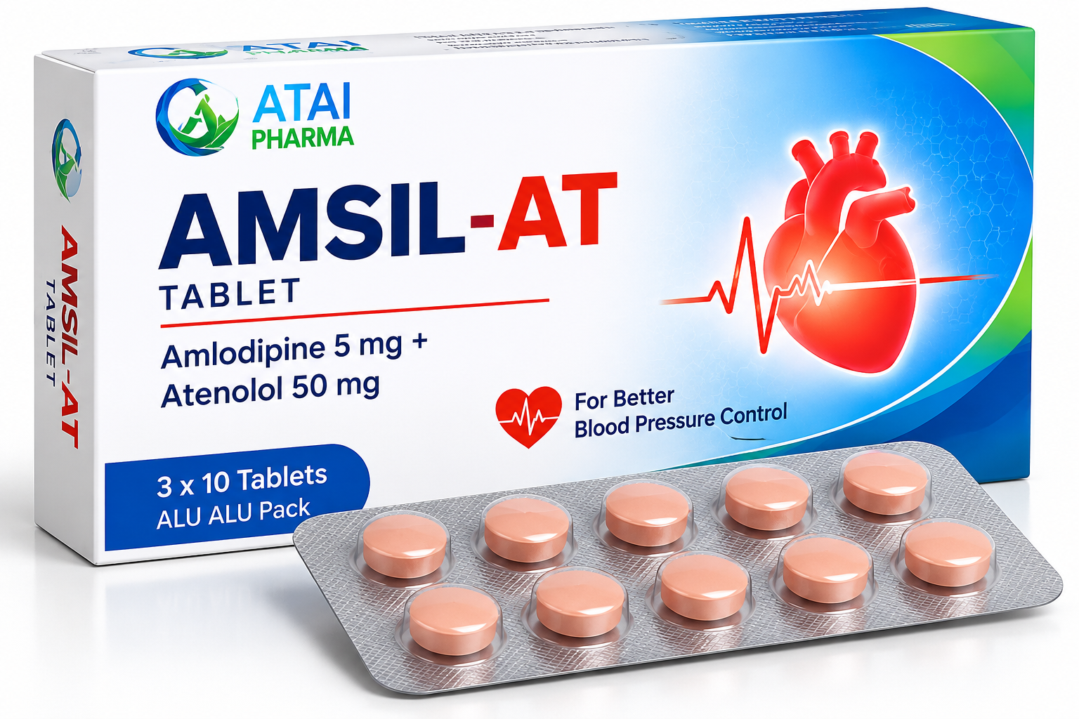 AMSIL-AT Tablet product illustration